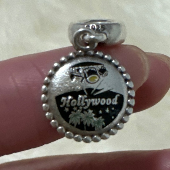 Auth NEW PANDORA Hollywood Movies California Exclusive Dangle Charm S925 ALE - Picture 1 of 10